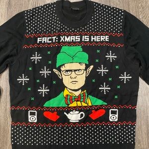 Dwight Elf Christmas Sweater